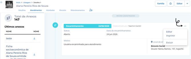 encaminhamento